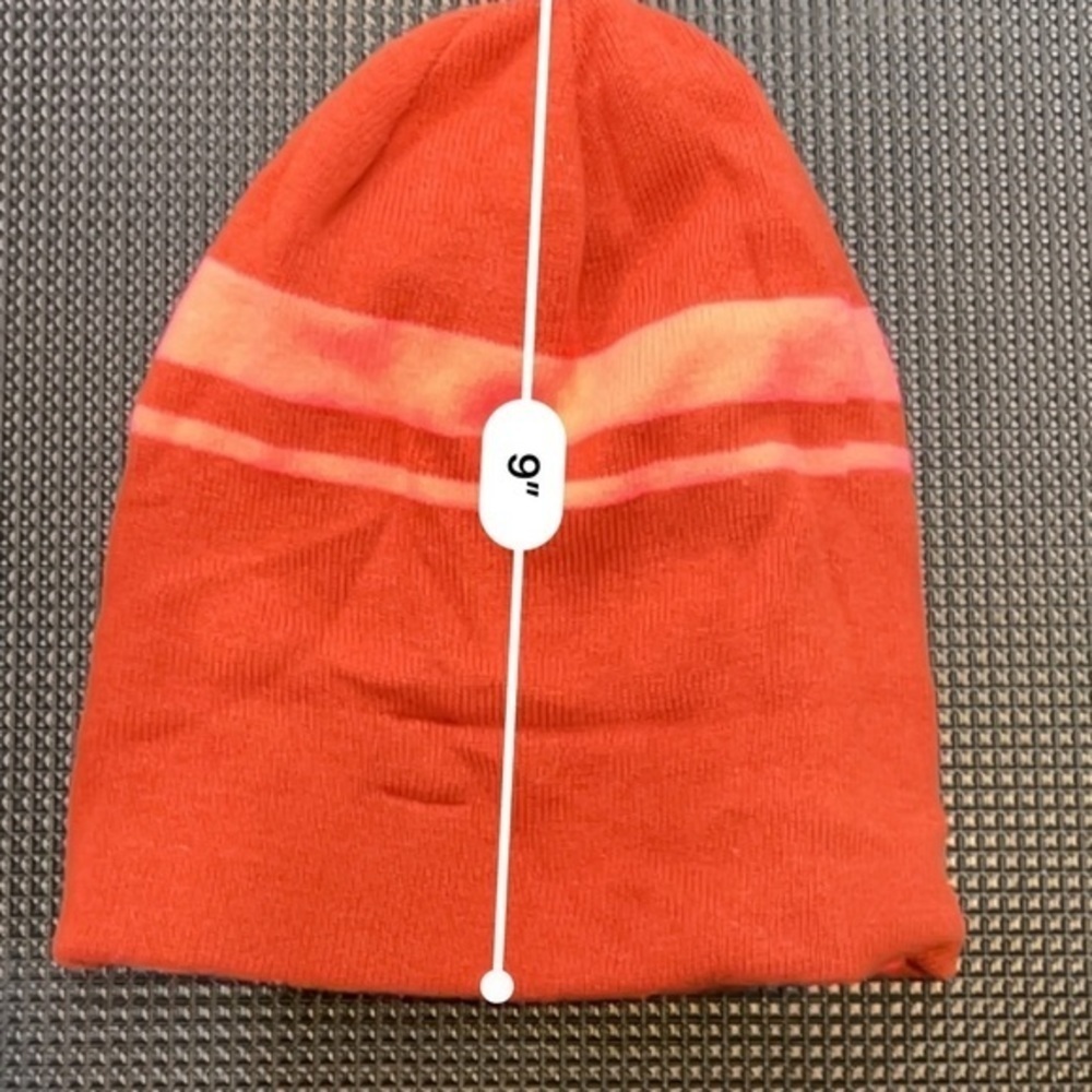 Yellow 108 Beanie Reversible Hat - Picture 6 of 7
